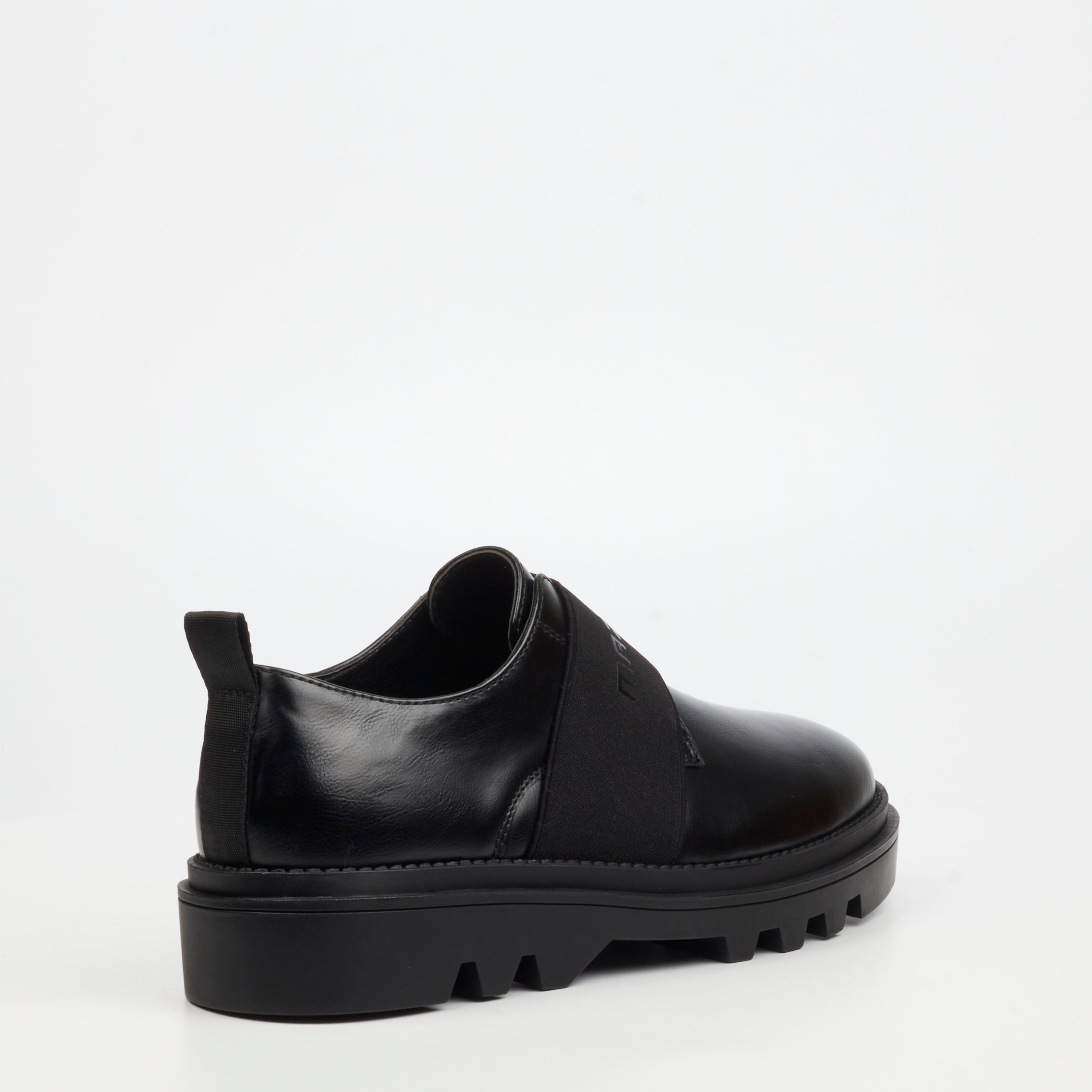 Mazerata Vinchey 63 Faux Leather Shoe - Black footwear Mazerata