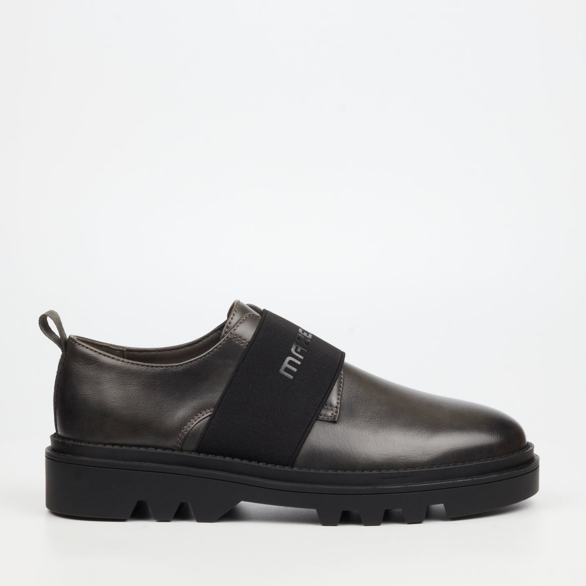 Mazerata Vinchey 63 Faux Leather Sneaker - Grey