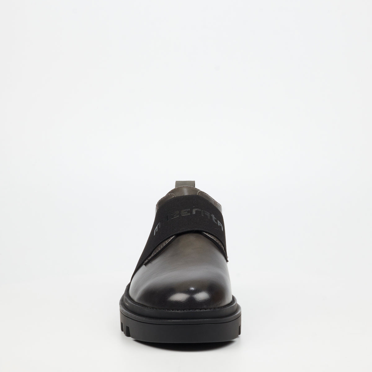 Mazerata Vinchey 63 Faux Leather Sneaker - Grey