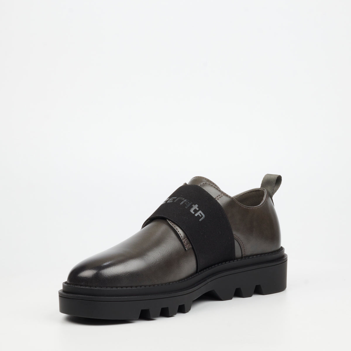 Mazerata Vinchey 63 Faux Leather Sneaker - Grey