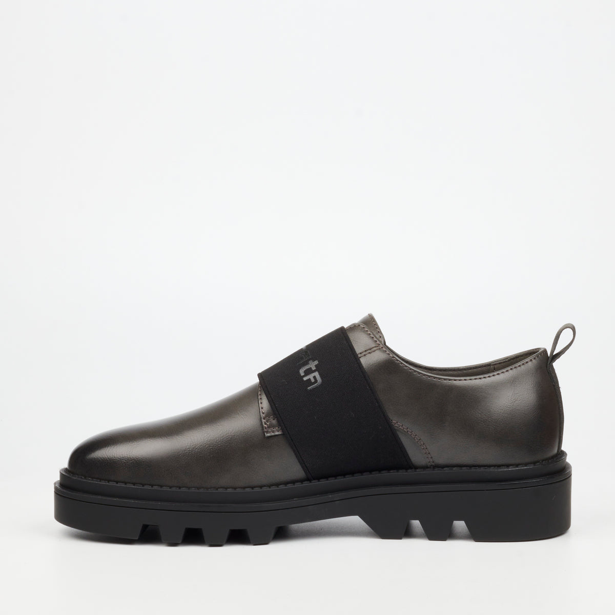 Mazerata Vinchey 63 Faux Leather Sneaker - Grey