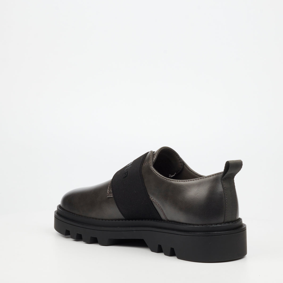 Mazerata Vinchey 63 Faux Leather Sneaker - Grey