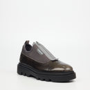 Mazerata Vinchey 64 Faux Leather / Lycra Shoe - Grey footwear Mazerata