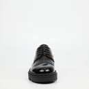 Mazerata Vinchey 67 Faux Patent Shoe - Black