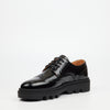 Mazerata Vinchey 67 Faux Patent Shoe - Black footwear Mazerata