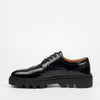 Mazerata Vinchey 67 Faux Patent Shoe - Black footwear Mazerata