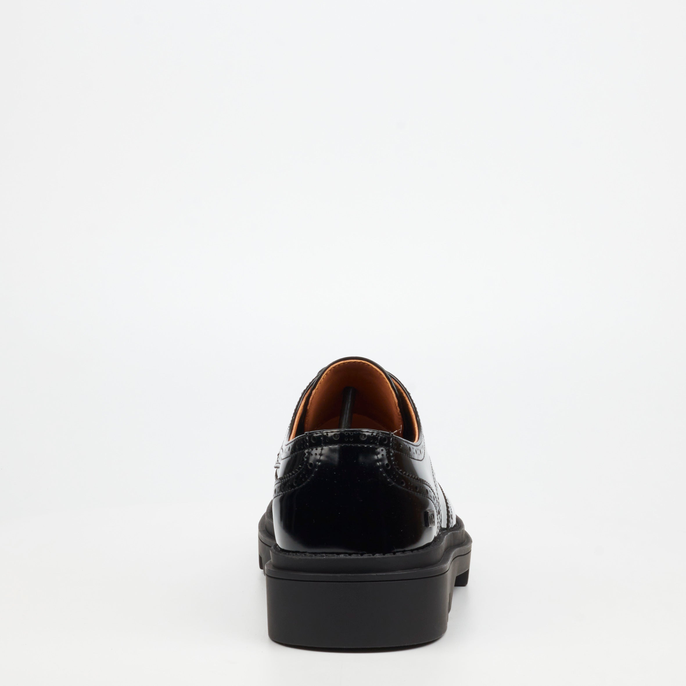 Mazerata Vinchey 67 Faux Patent Shoe - Black footwear Mazerata