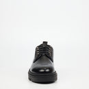 Mazerata Vinchey 68 Faux Wax Shoe - Black footwear Mazerata