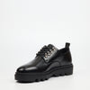 Mazerata Vinchey 68 Faux Wax Shoe - Black footwear Mazerata