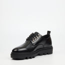 Mazerata Vinchey 68 Faux Wax Shoe - Black footwear Mazerata
