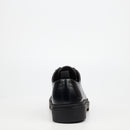 Mazerata Vinchey 68 Faux Wax Shoe - Black footwear Mazerata