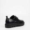 Mazerata Vinchey 68 Faux Wax Shoe - Black footwear Mazerata
