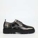 Mazerata Vinchey 68 Faux Wax Shoe - Grey footwear Mazerata