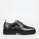 Mazerata Vinchey 68 Faux Wax Shoe - Grey footwear Mazerata