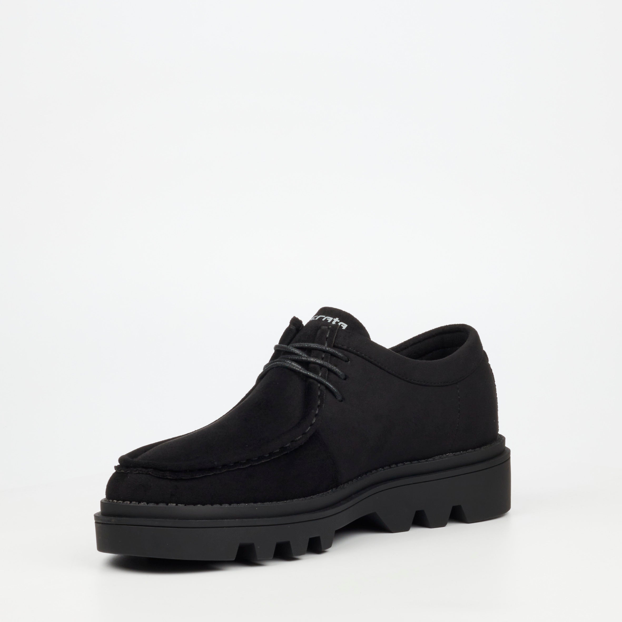 Mazerata Vinchey 71 Faux Suede Shoe - Black footwear Mazerata