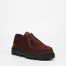 Mazerata Vinchey 71 Faux Suede Shoe - Chocolate