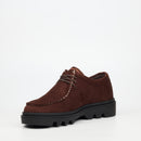 Mazerata Vinchey 71 Faux Suede Shoe - Chocolate