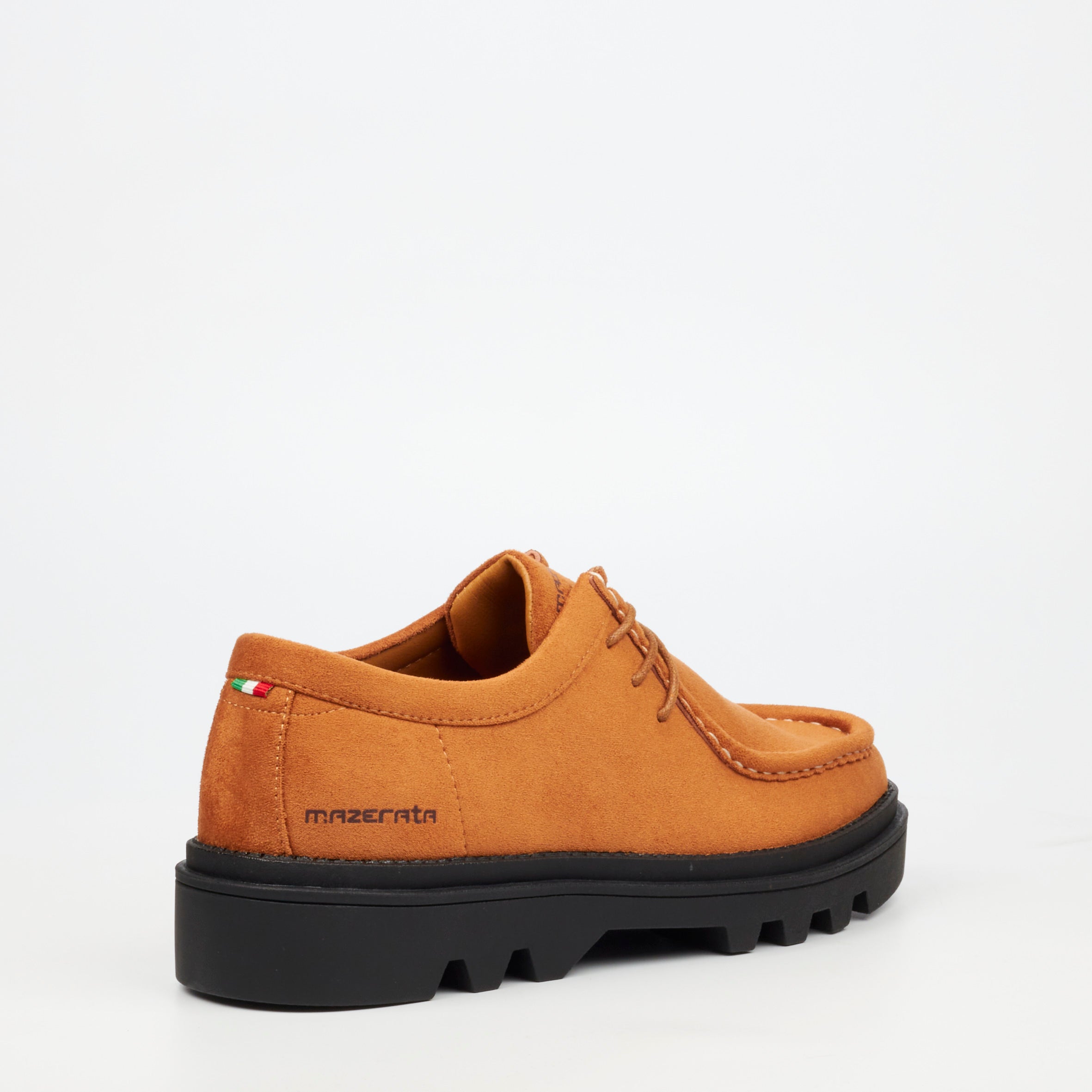 Mazerata Vinchey 71 Faux Suede Shoe - Tan footwear Mazerata