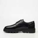 MAzerata Vinchey 74 Faux Wax Shoe - Black footwear Mazerata