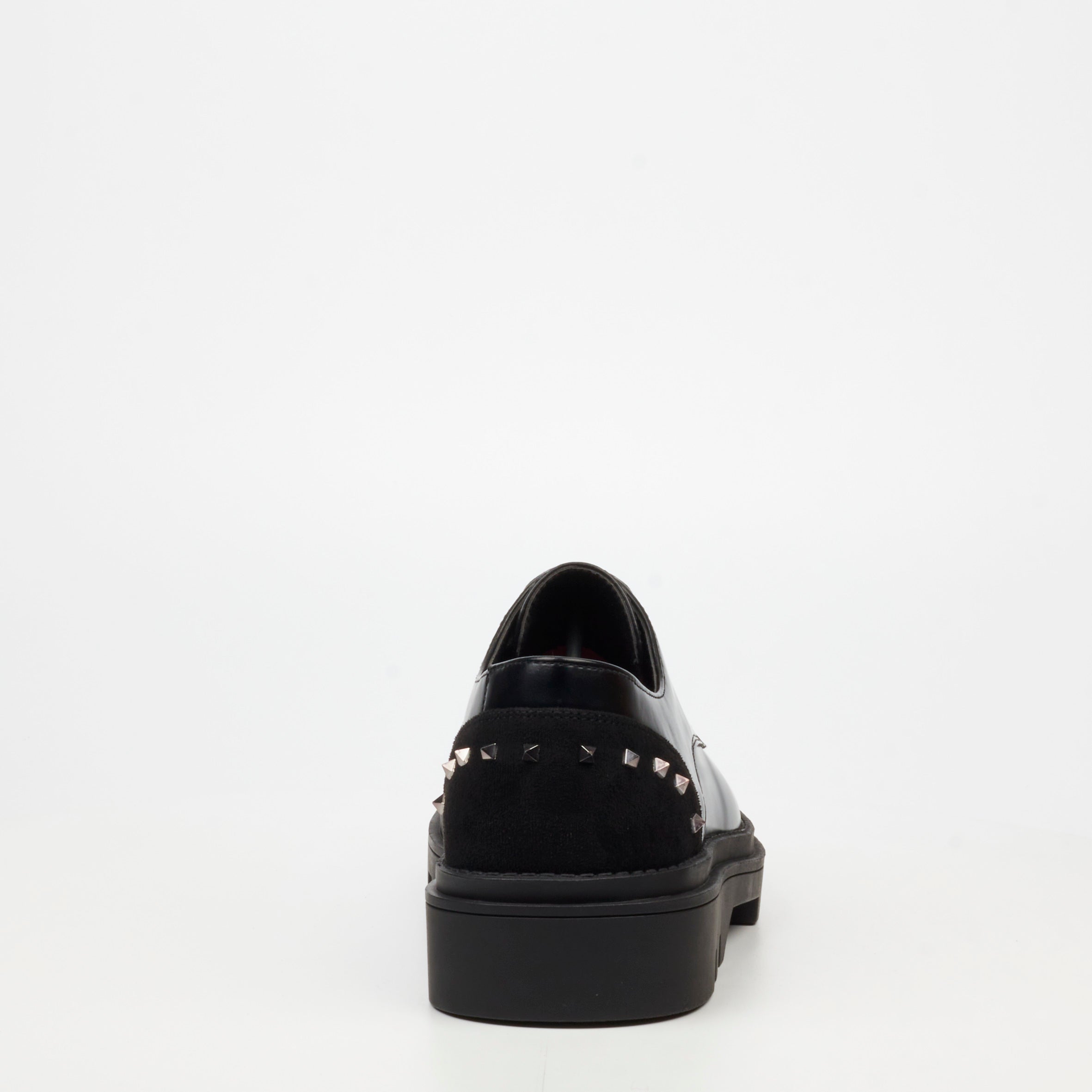 Mazerata Vinchey 74 Faux Wax Shoe - Black footwear Mazerata