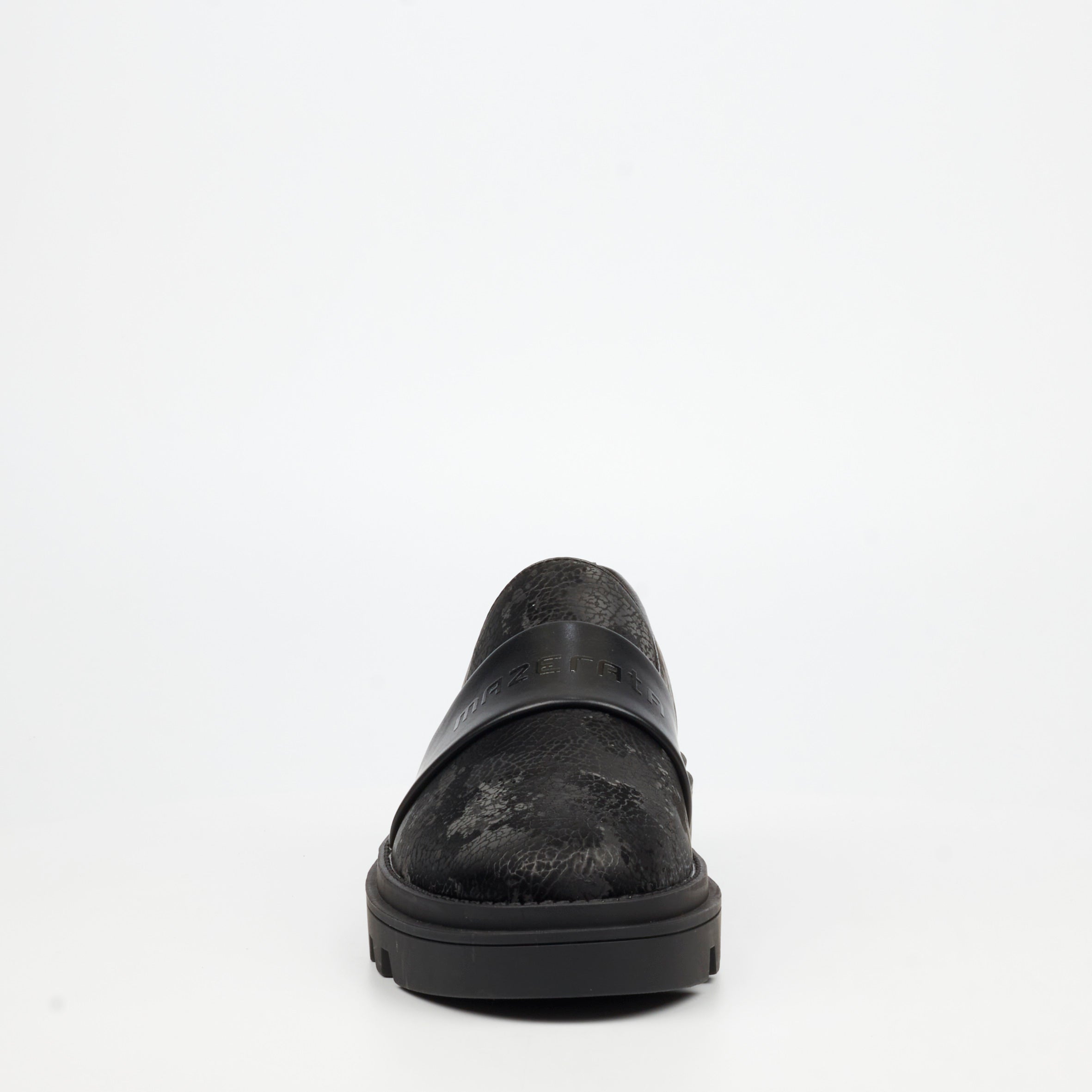 Mazerata Vinchey 75 Print Shoe - Black