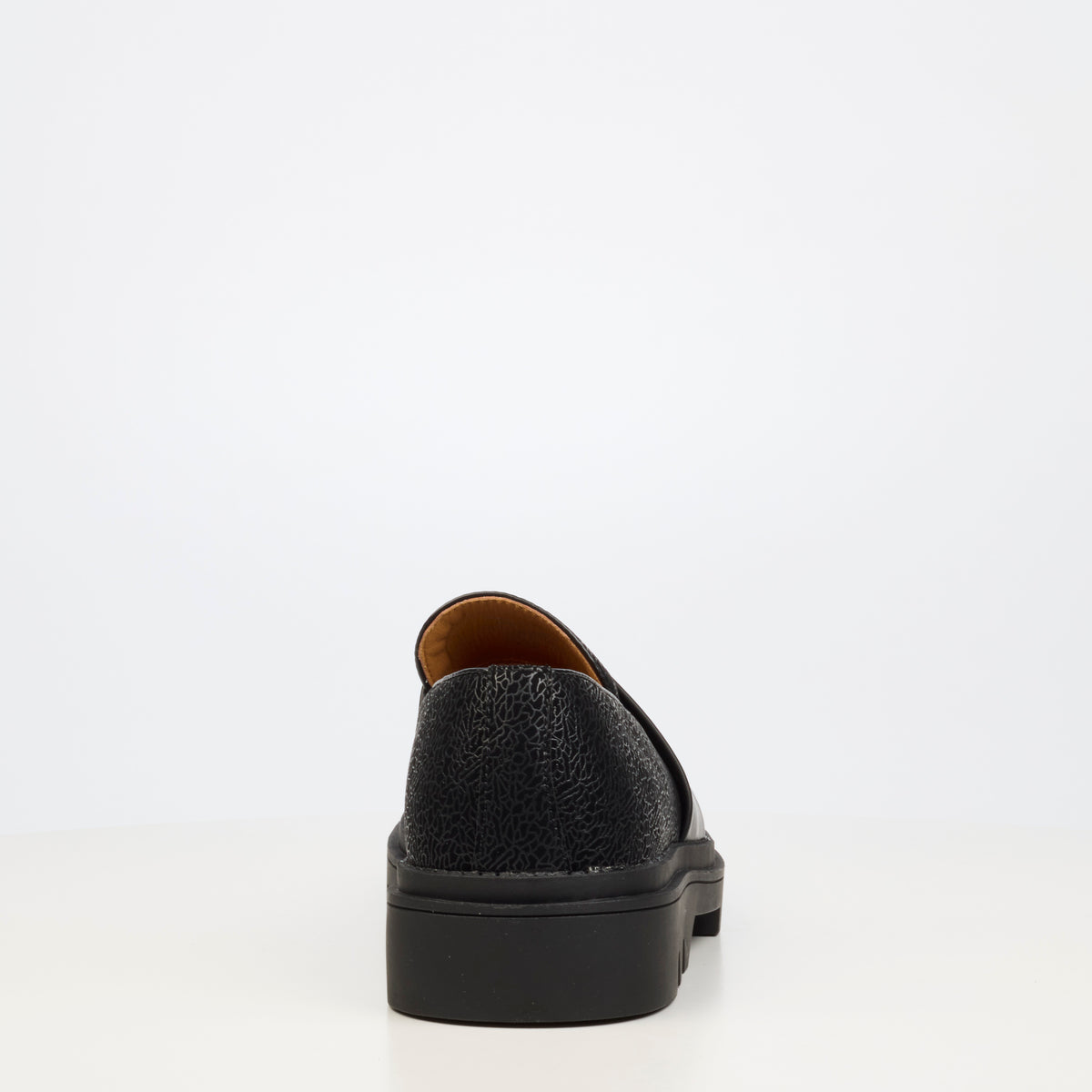Mazerata Vinchey 75 Print Shoe - Black footwear Mazerata