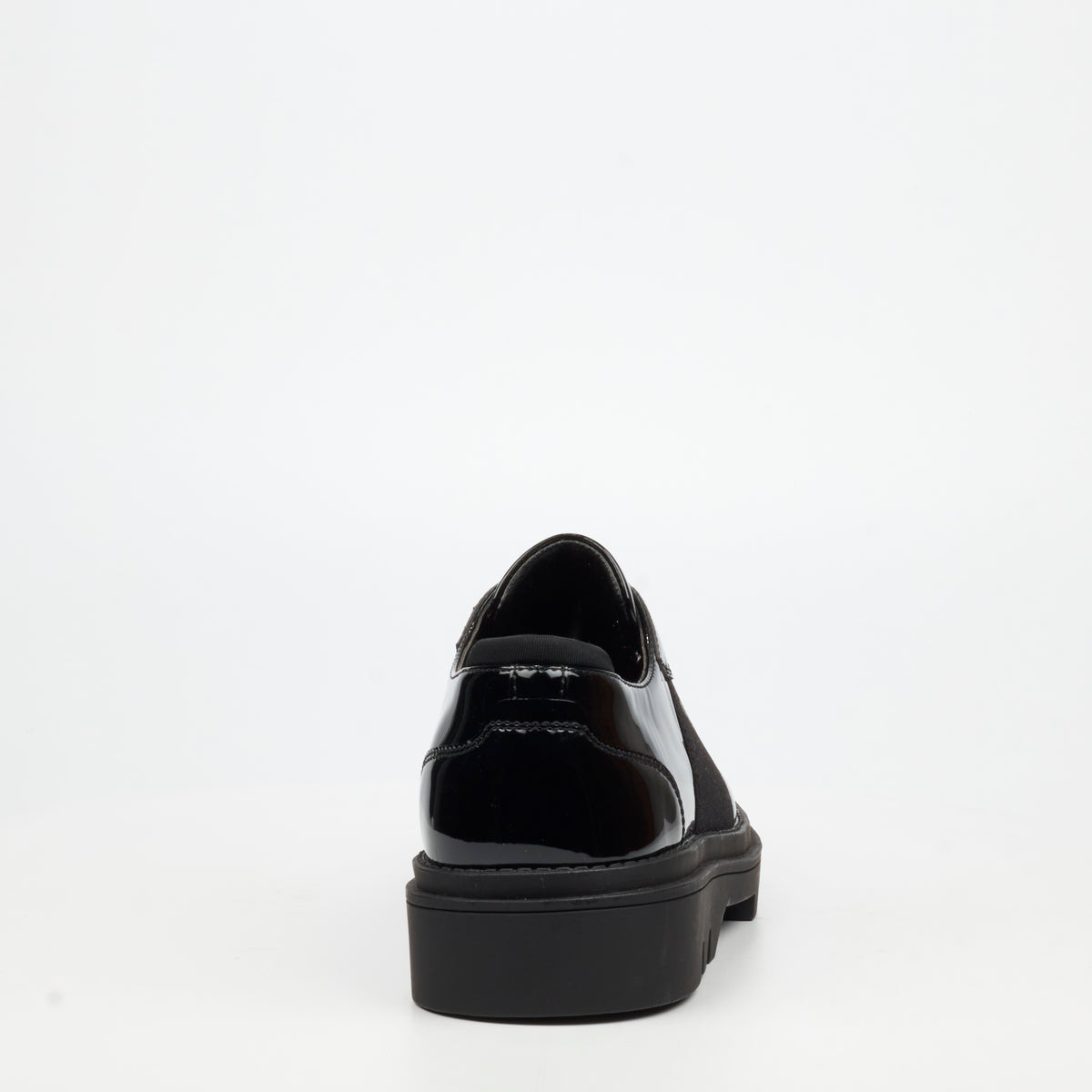 Mazerata Vinchey 82 Faux Patent Shoe - Black