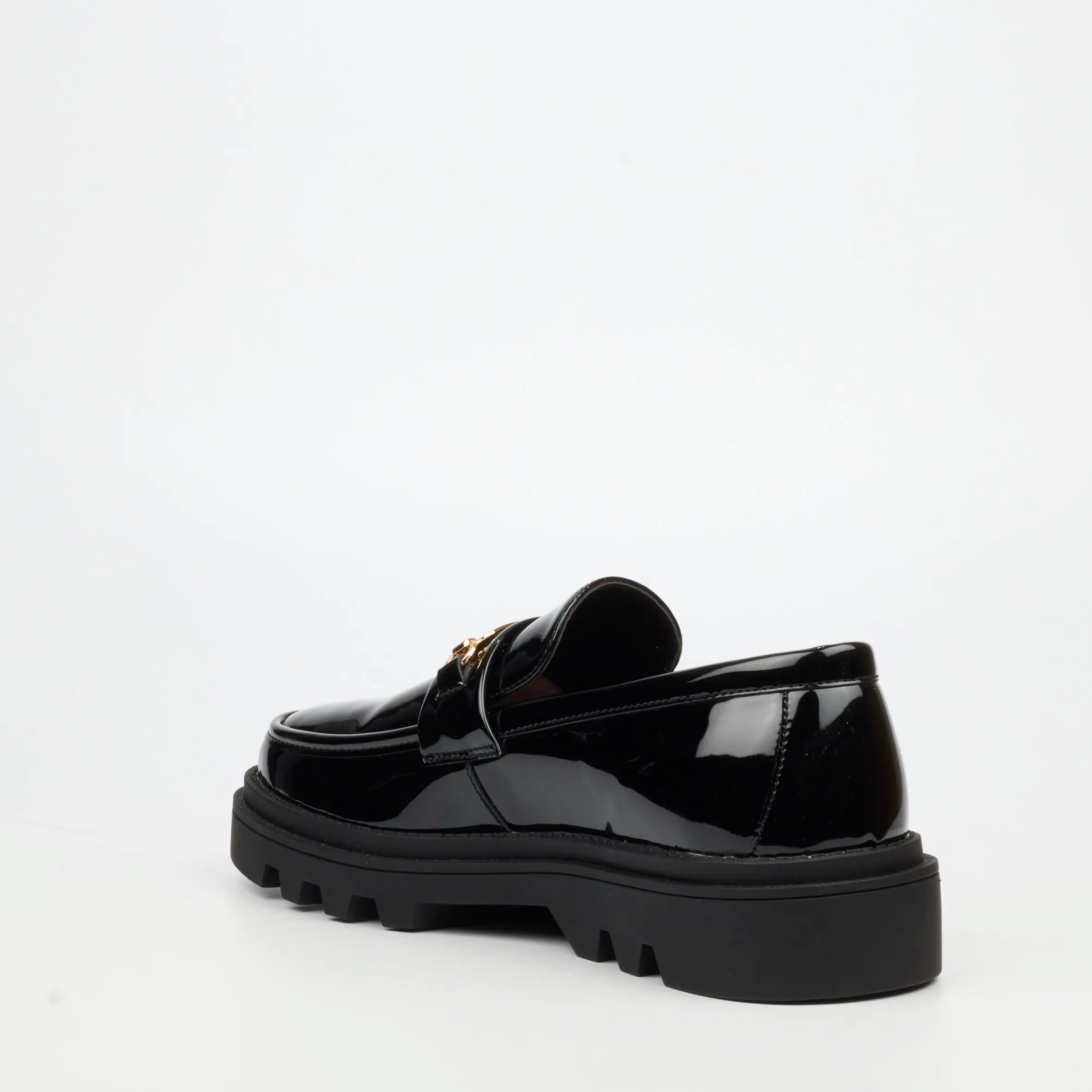 Mazerata Vinchey 90 Faux Patent Shoe -  Black
