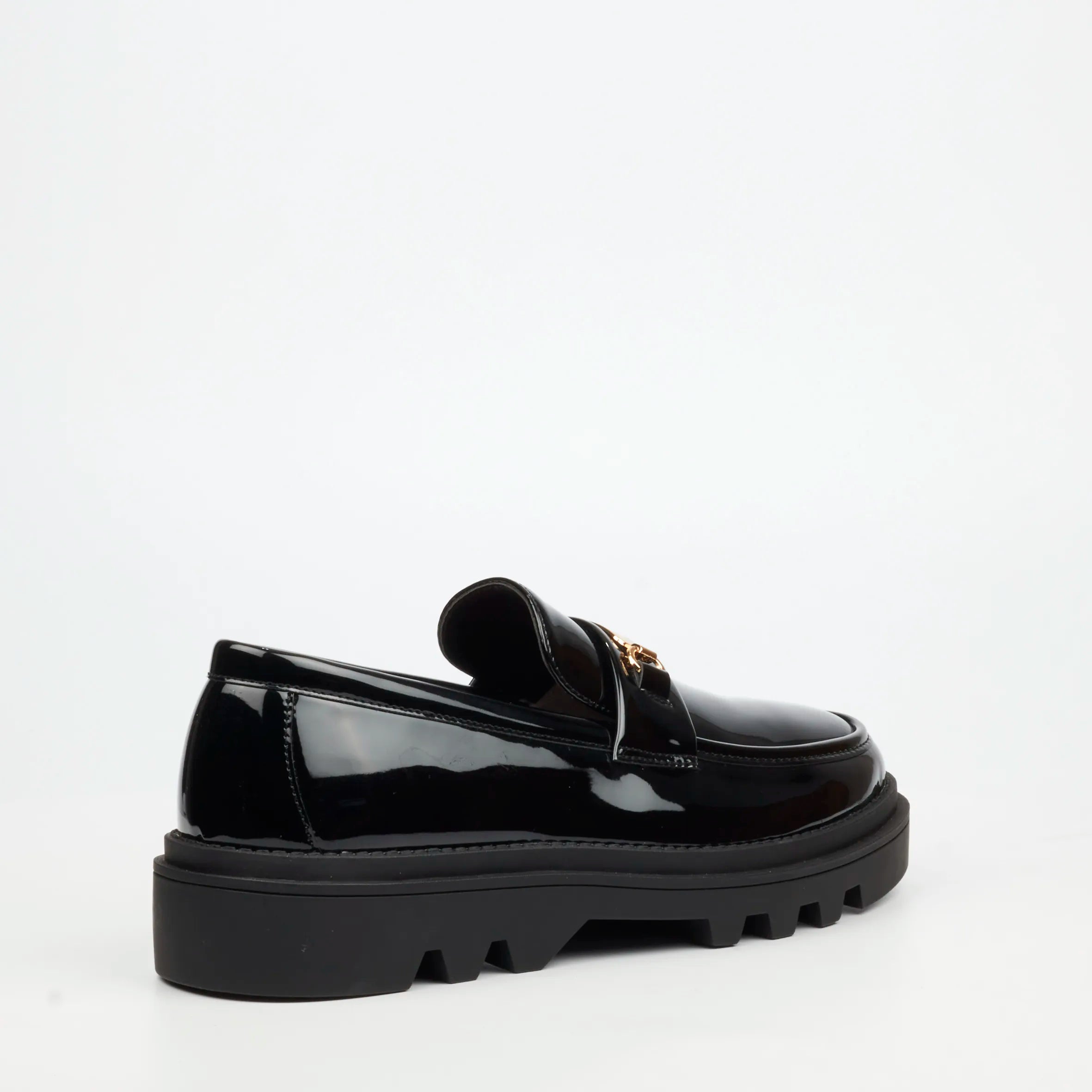 Mazerata Vinchey 90 Faux Patent Shoe -  Black