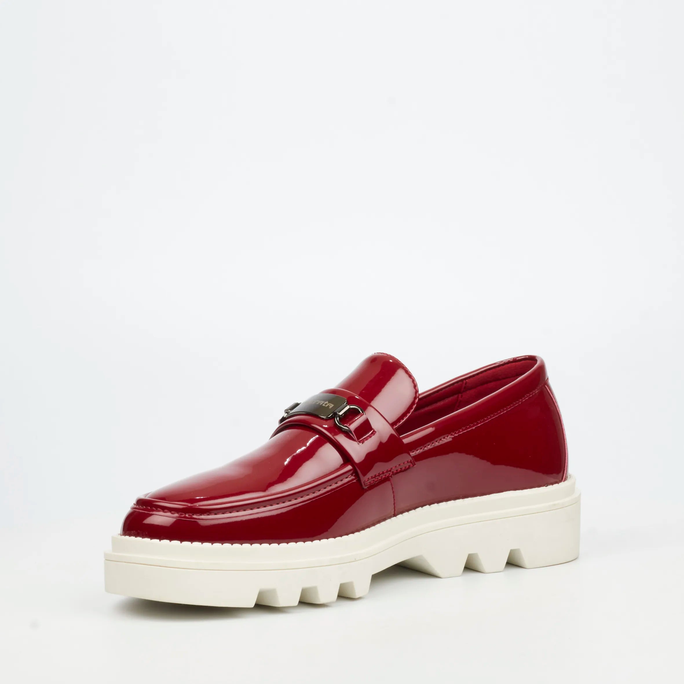 Mazerata Vinchey 90 Faux Patent Shoe - Burgundy