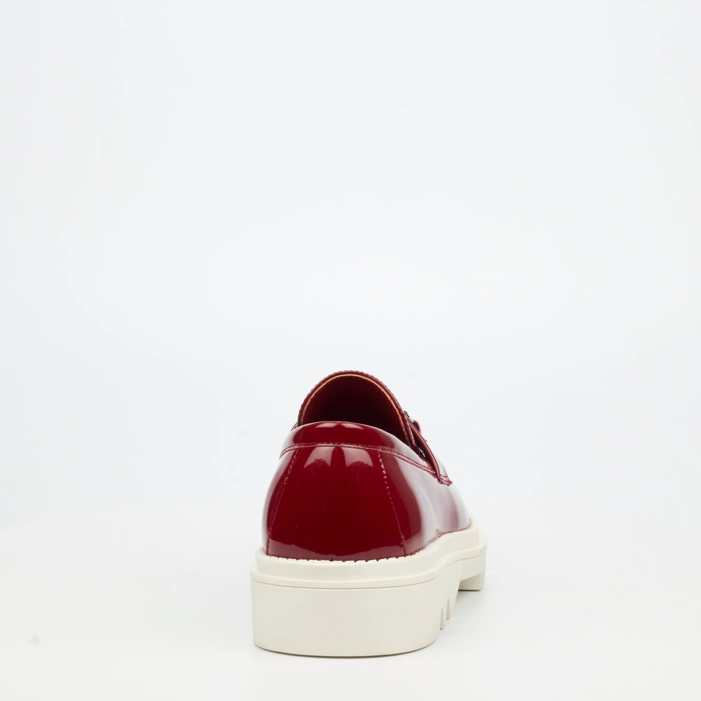 Mazerata Vinchey 90 Faux Patent Shoe - Burgundy
