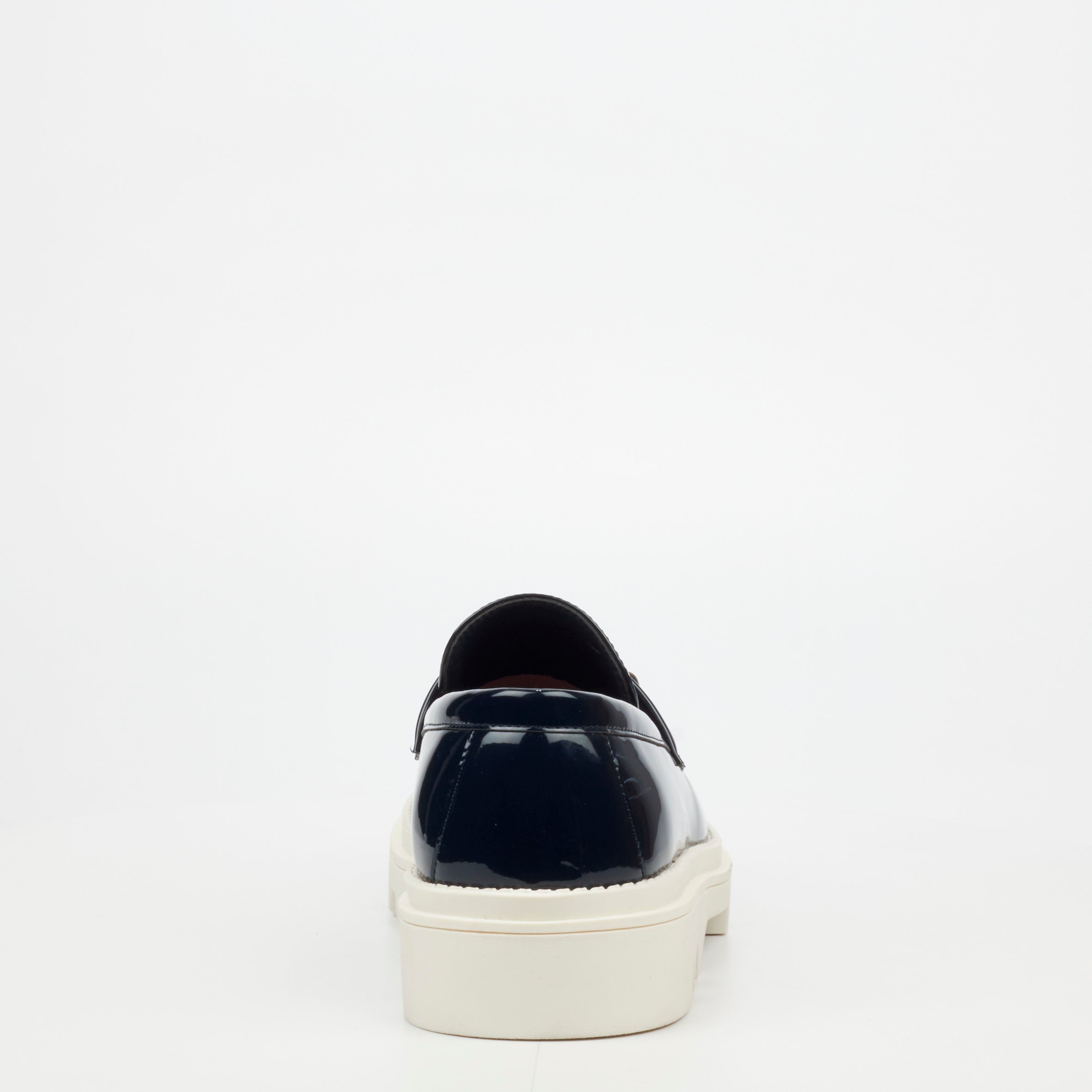 Mazerata Vinchey 90 Faux Patent Shoe - Navy