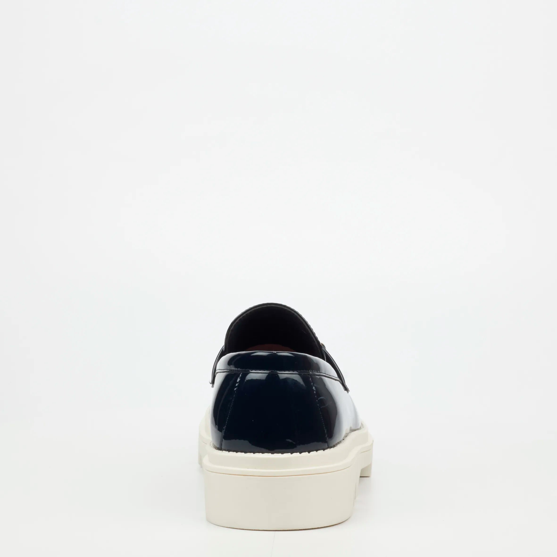 Mazerata Vinchey 90 Faux Patent Shoe - Navy