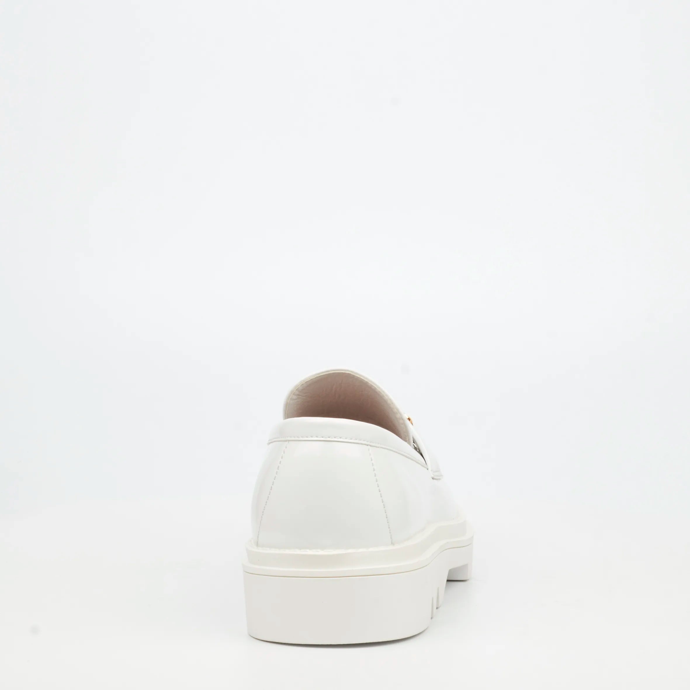 Mazerata Vinchey 90 Faux Patent Shoe - White