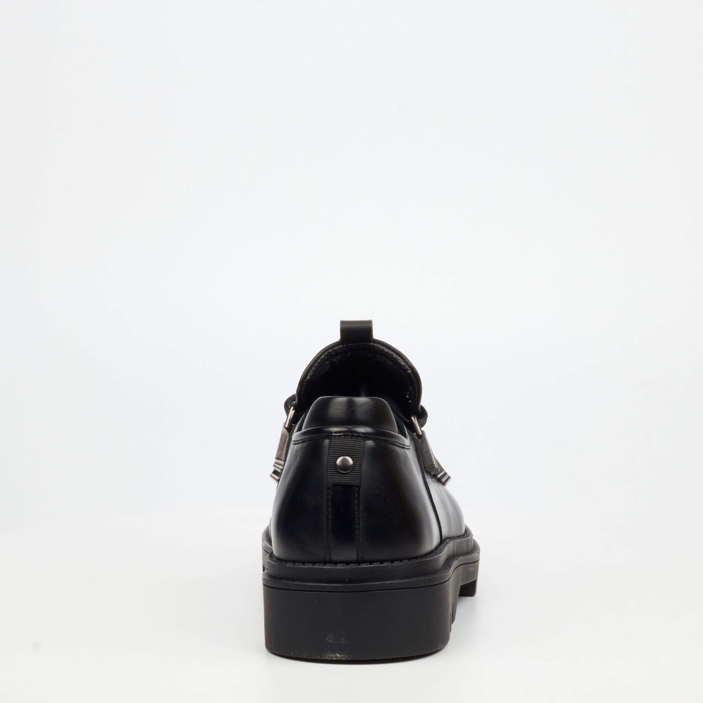 Mazerata Vinchey 91 Faux Wax Shoe - Black