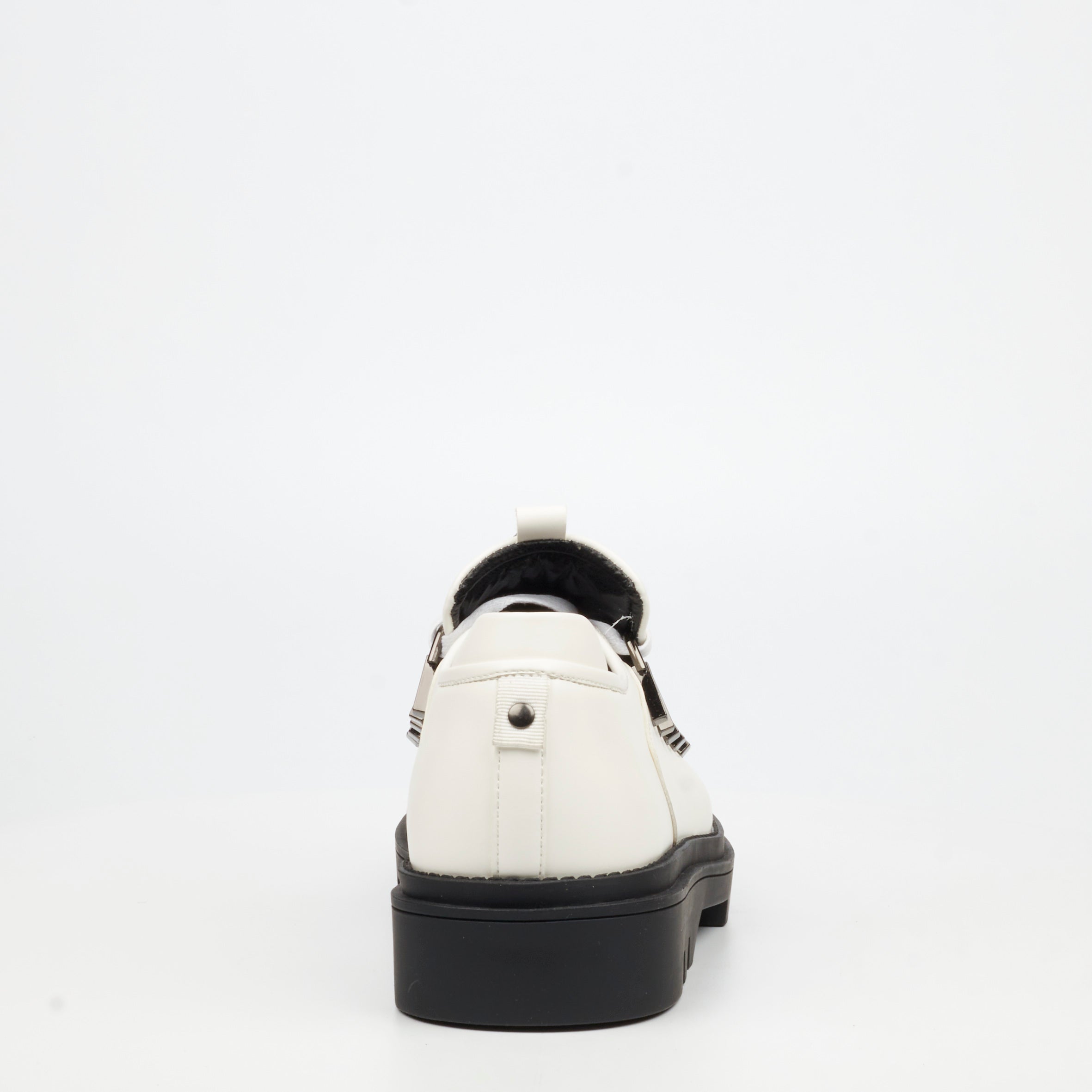 Mazerata Vinchey 91 Faux Wax Shoe - White