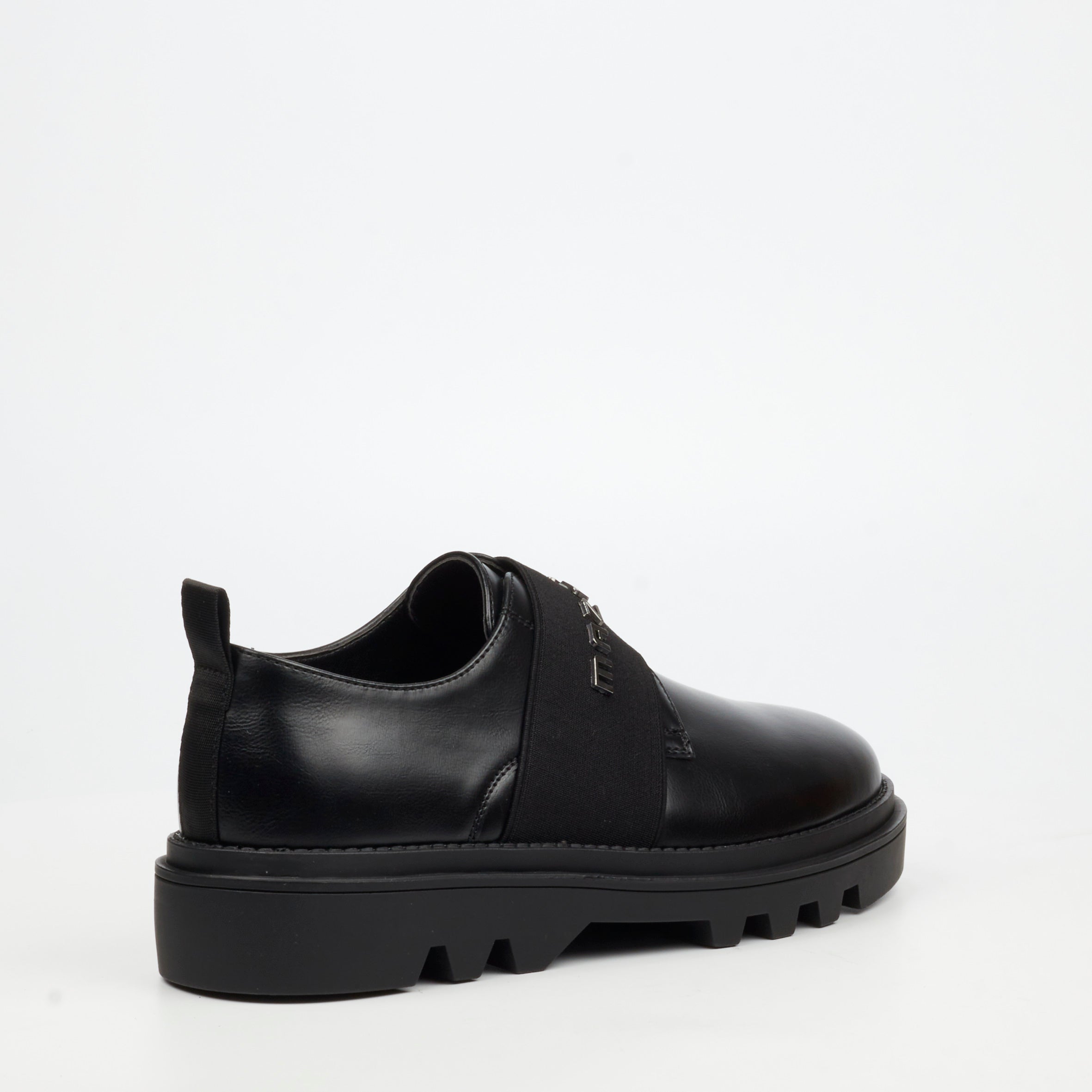 Mazerata Vinchey 94 Faux Leather Shoe - Black