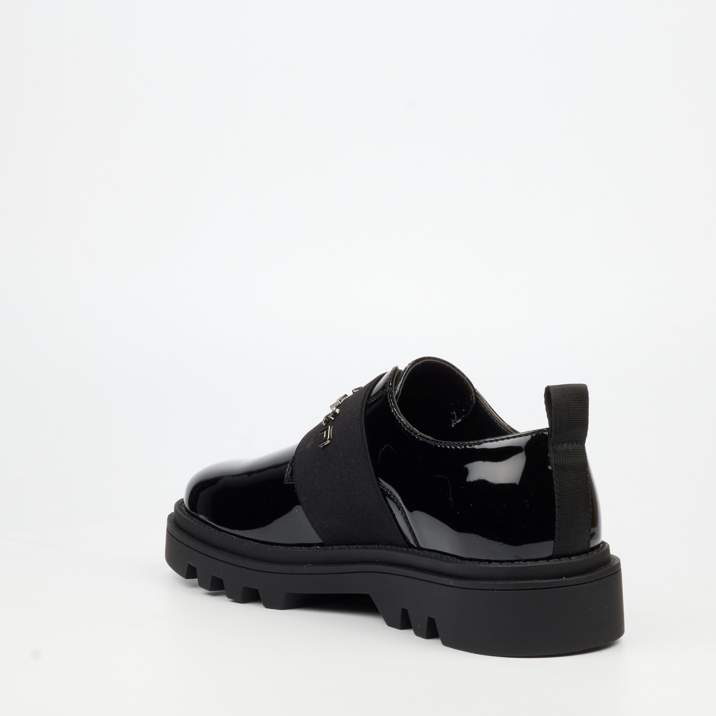 Mazerata Vinchey 95 Faux Patent Shoe - Black