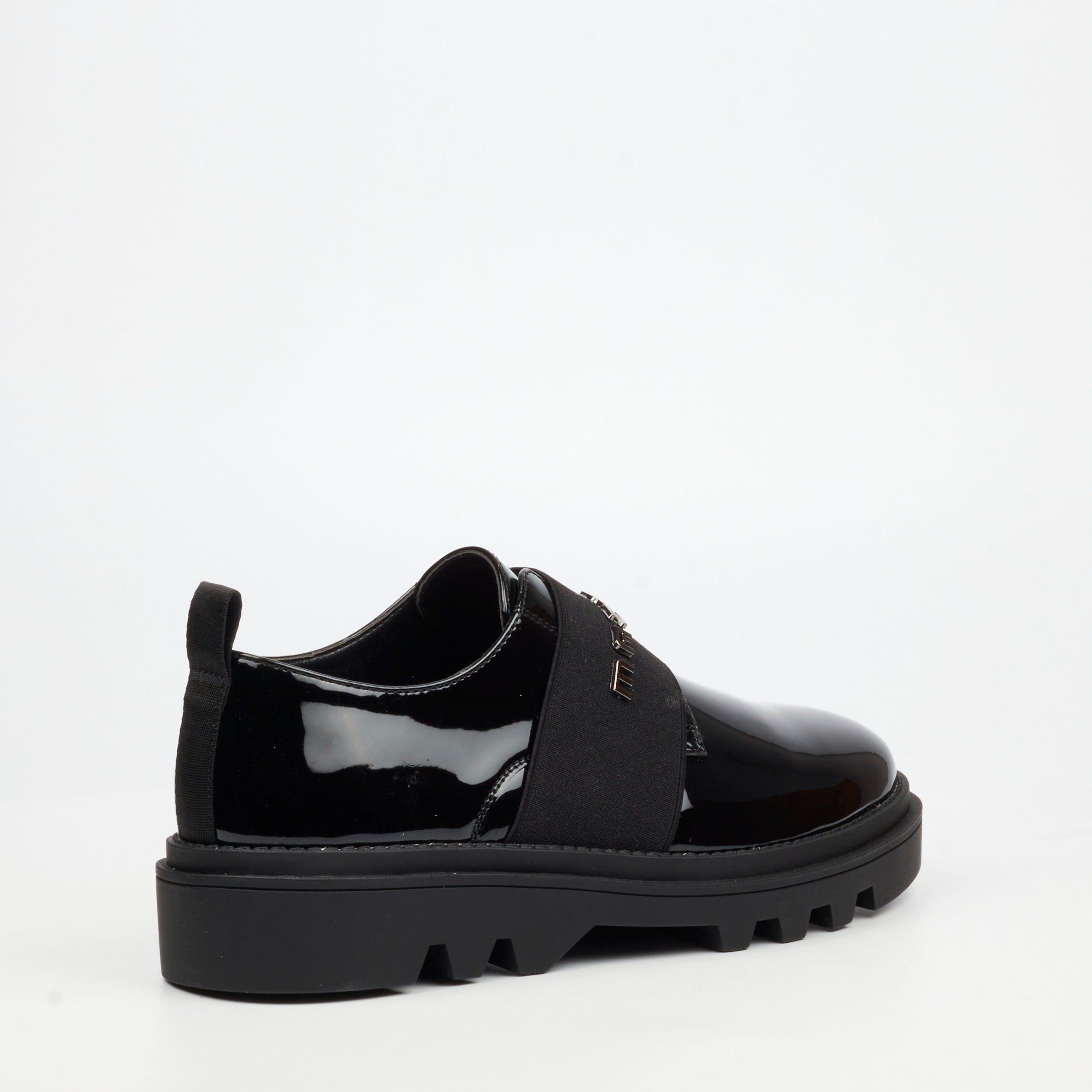 Mazerata Vinchey 95 Faux Patent Shoe - Black