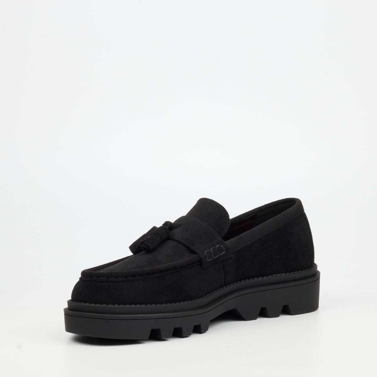 Mazerata Vinchey 99 Faux Suede Shoe - Black