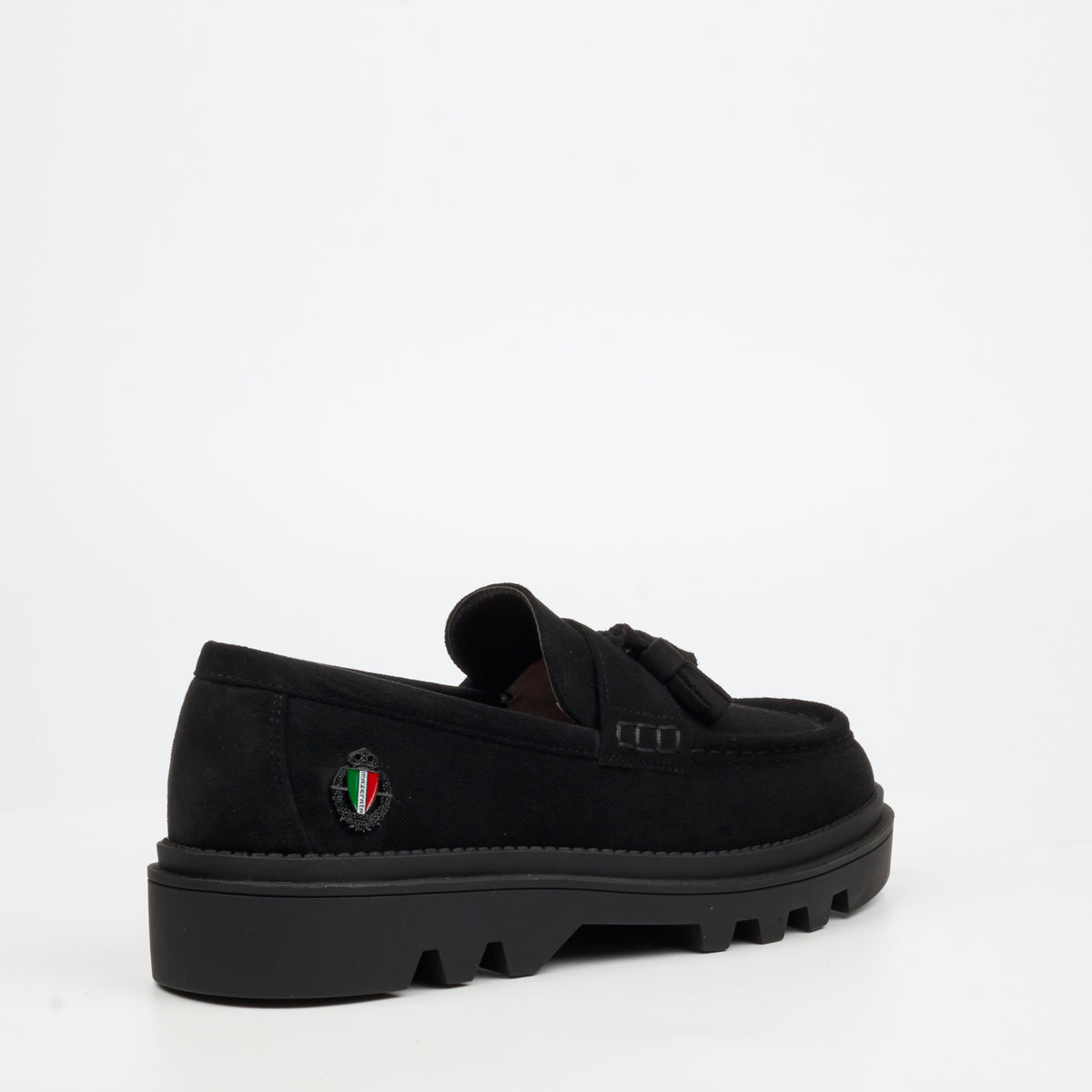 Mazerata Vinchey 99 Faux Suede Shoe - Black