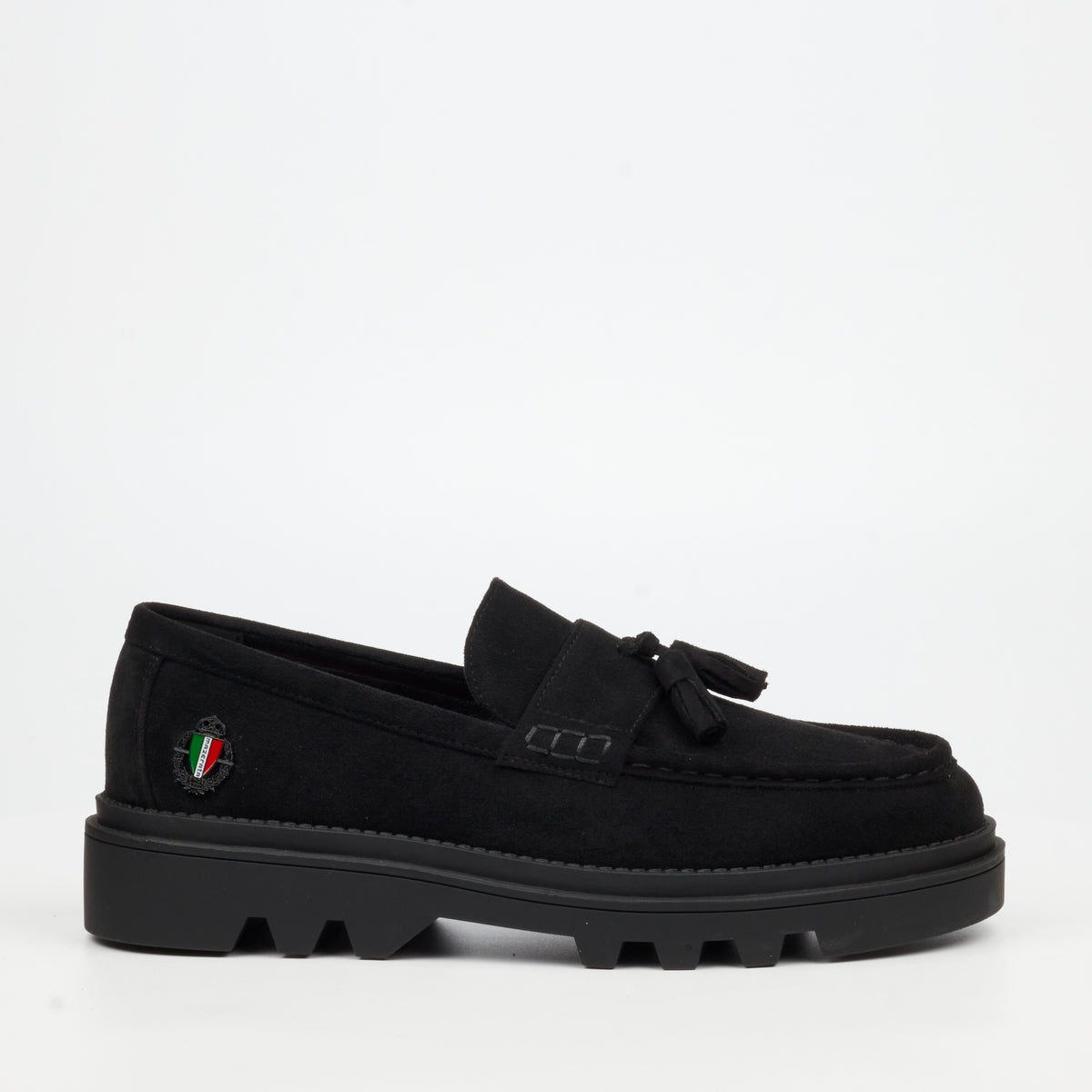 Mazerata Vinchey 99 Faux Suede Shoe - Black