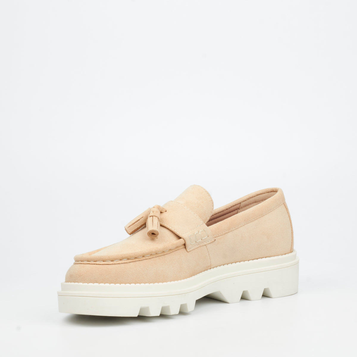 Mazerata Vinchey 99 Faux Suede Shoe - Stone