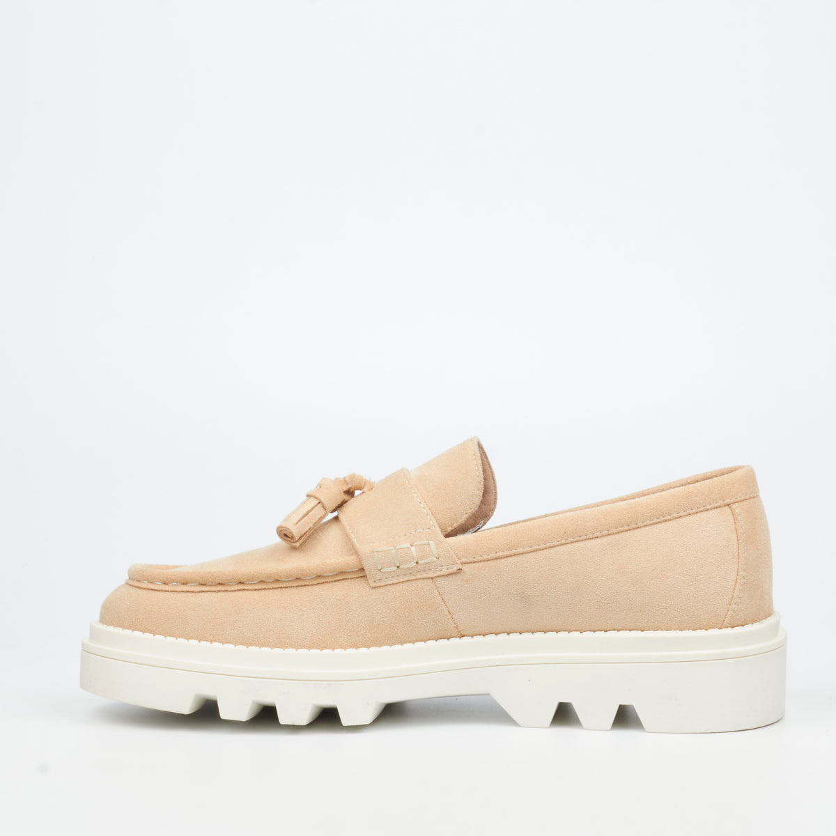 Mazerata Vinchey 99 Faux Suede Shoe - Stone