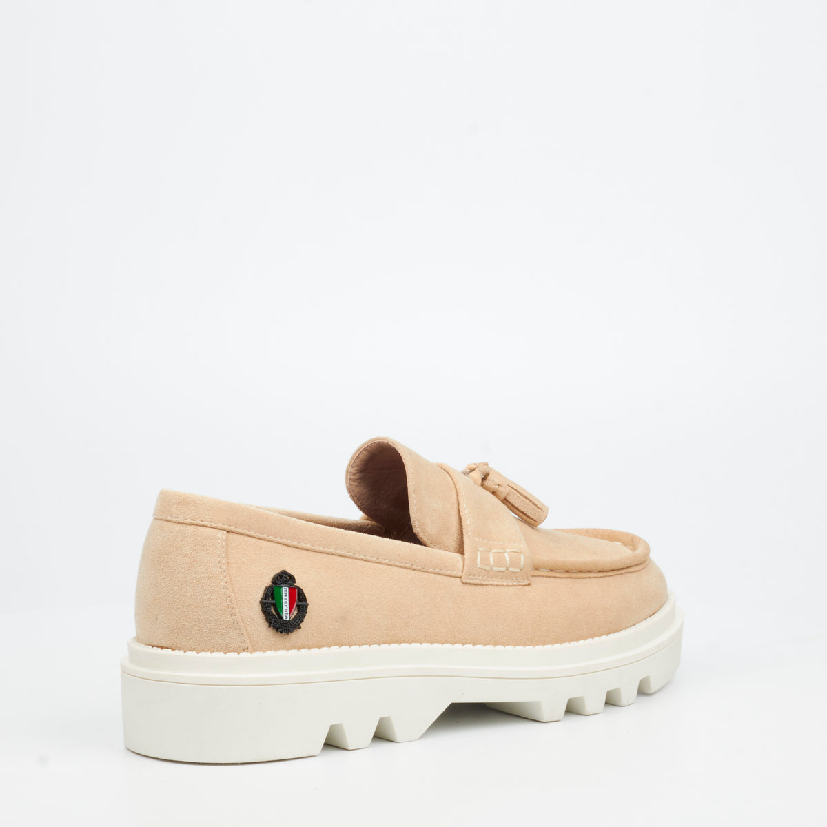 Mazerata Vinchey 99 Faux Suede Shoe - Stone