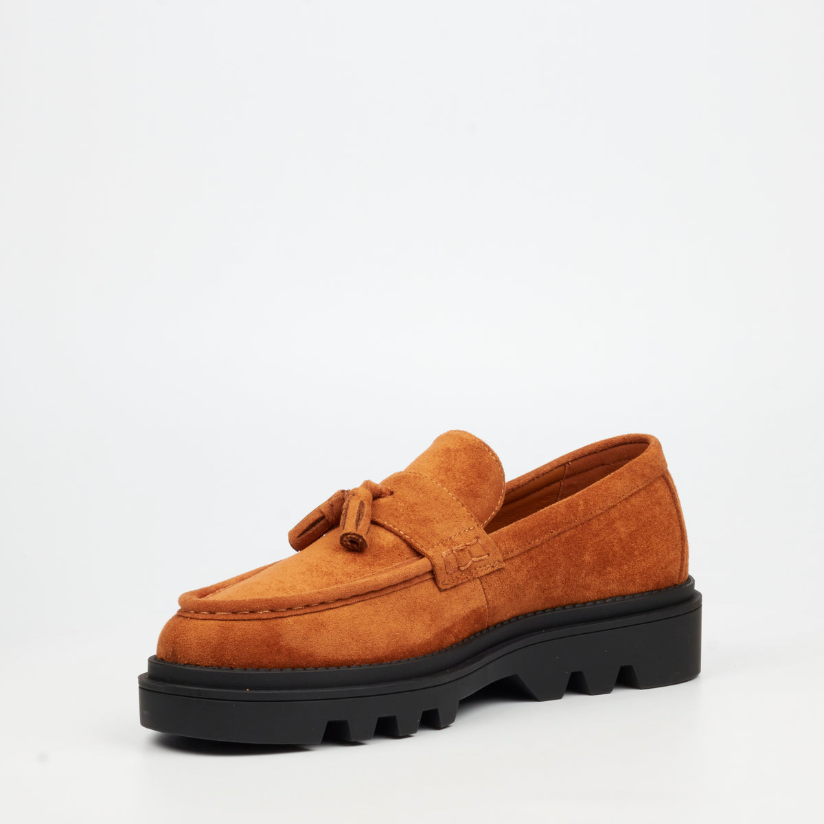 Mazerata Vinchey 99 Faux Suede Shoe - Tan