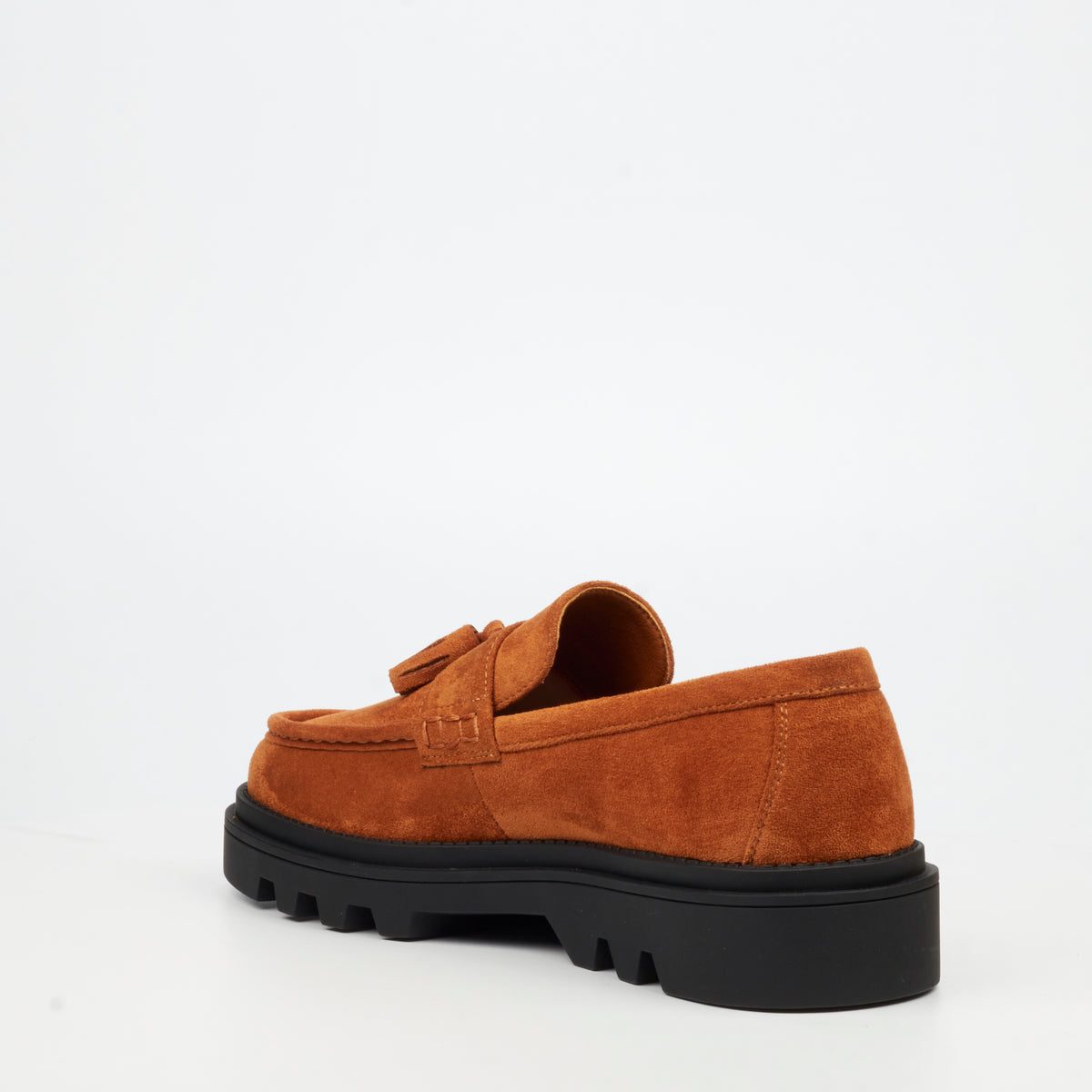 Mazerata Vinchey 99 Faux Suede Shoe - Tan