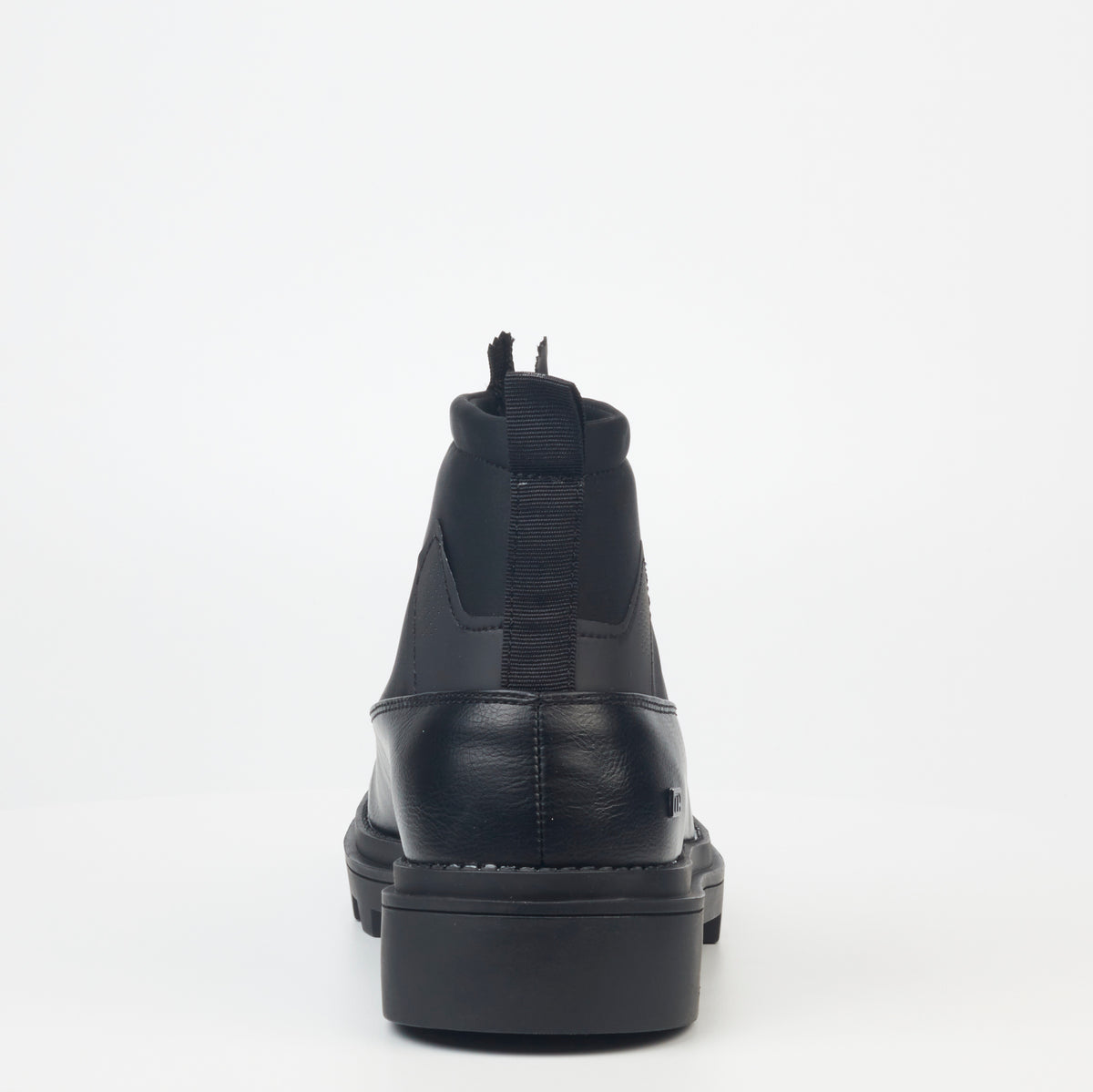 Mazerata Vinchey 9 Lea Lycra Ankle Boot - Black