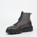 Mazerata Vinchey 9 Lea Lycra Ankle Boot - Grey footwear Mazerata