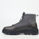 Mazerata Vinchey 9 Lea Lycra Ankle Boot - Grey footwear Mazerata